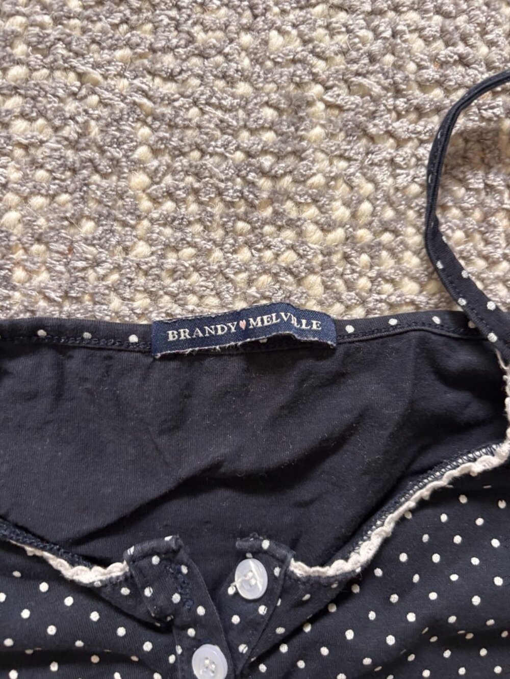 Brandy Melville Dots Tank - Picture 2 of 3